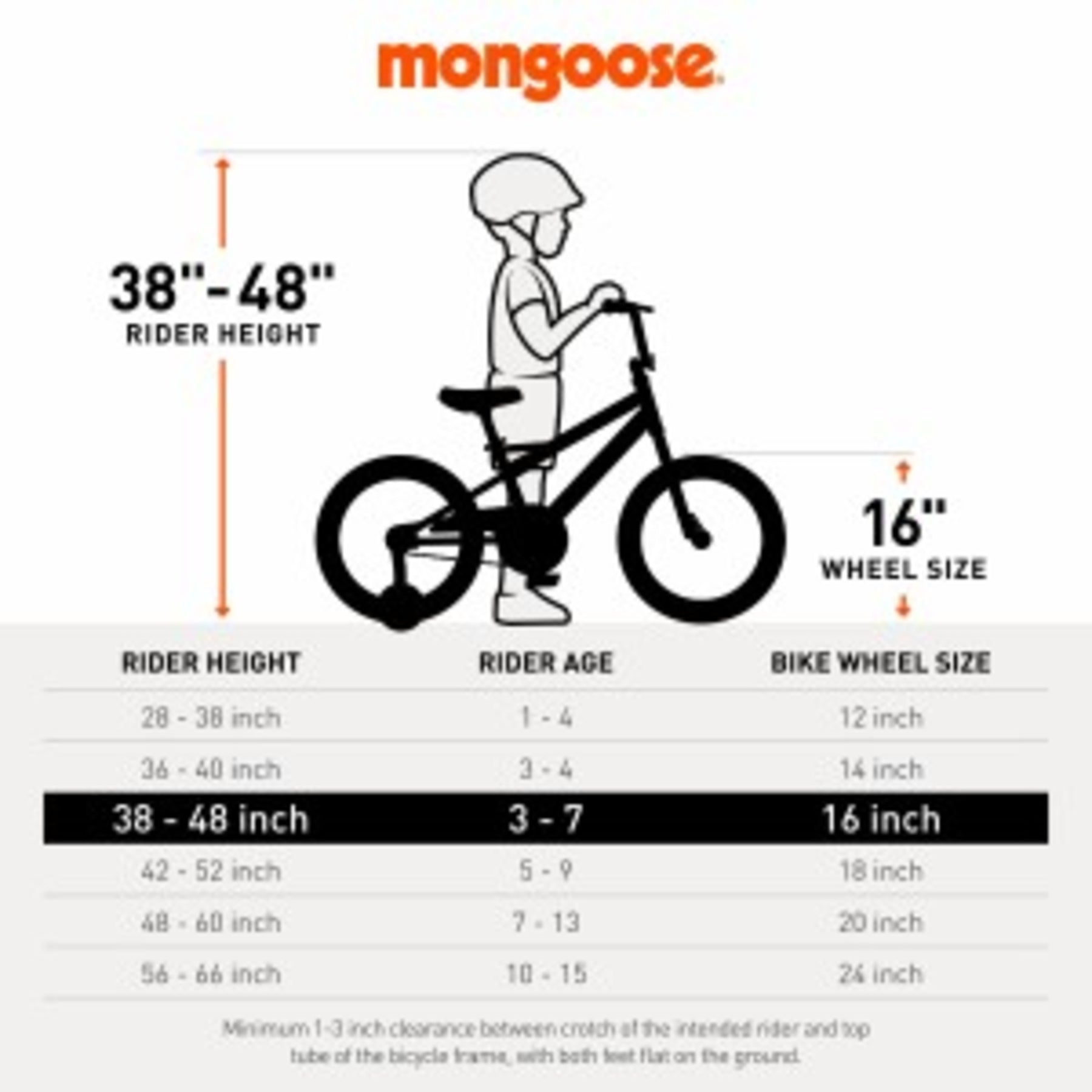 16" Mutant Kid'S BMX Bike, Ages 3 - 5, Black & Orange - Product image 8