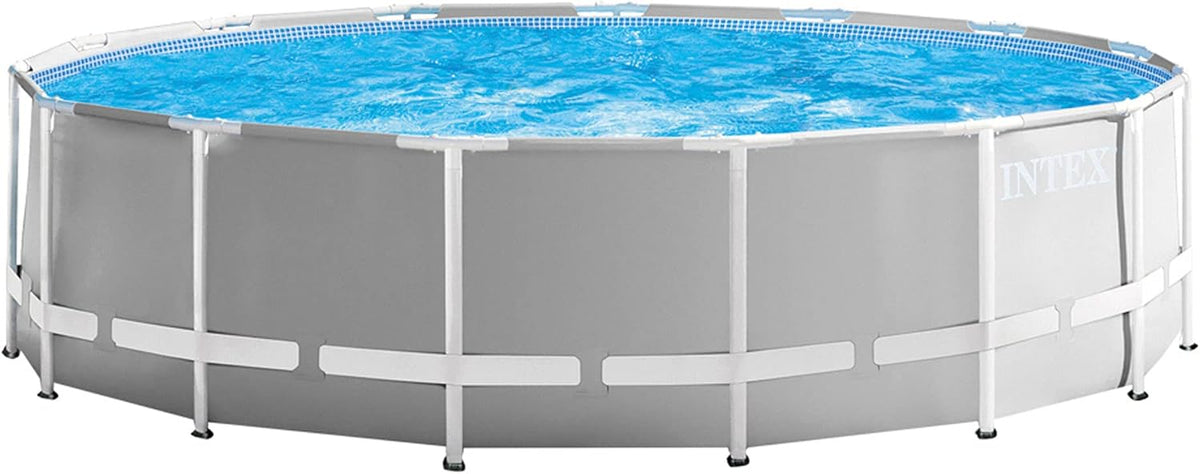 Intex swimming pool prism frame round tubular (ø)3.05 x (h)0.76m