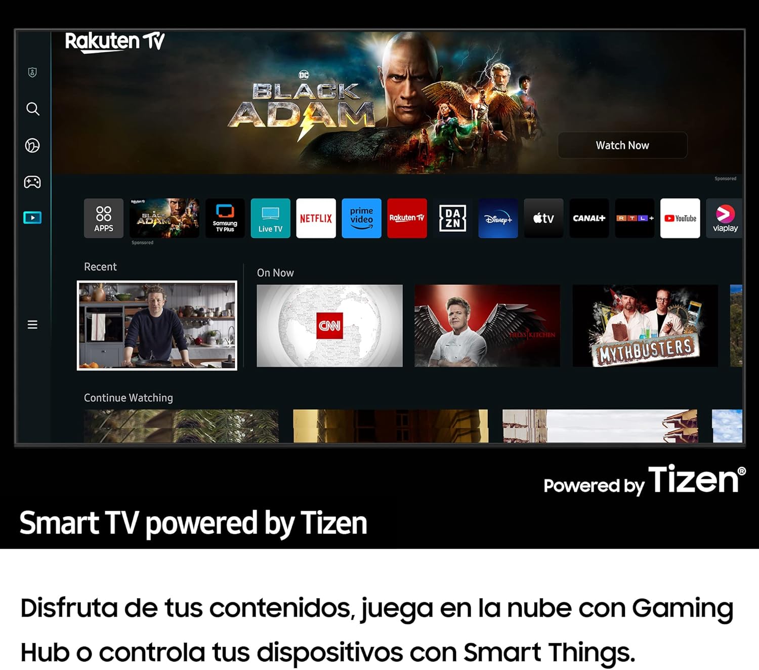 Television TU55CU7095 55 (55 Inches), Crystal UHD 4K, Smart TV, 2023 -