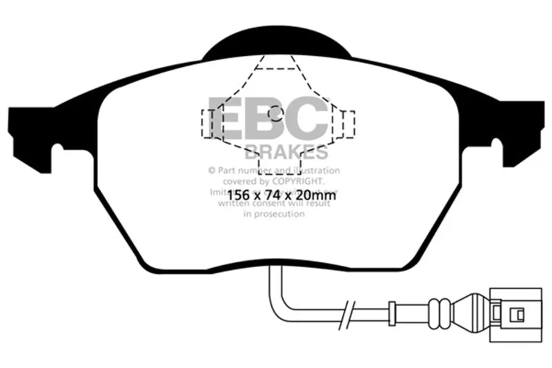 EBC - Front Yellowstuff Pad PN DP41330R