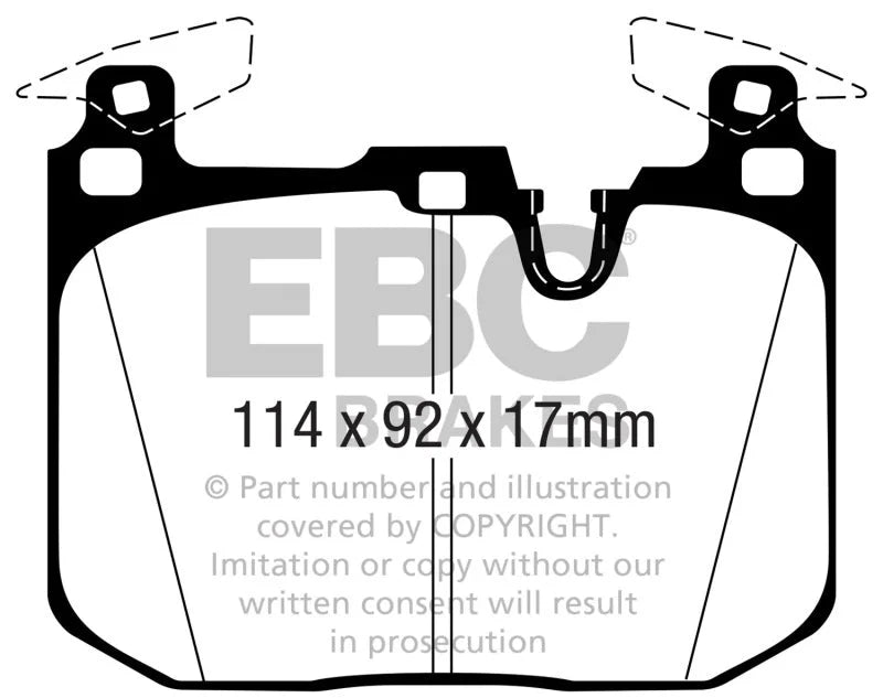 EBC - Front Redstuff Pad PN DP32360C