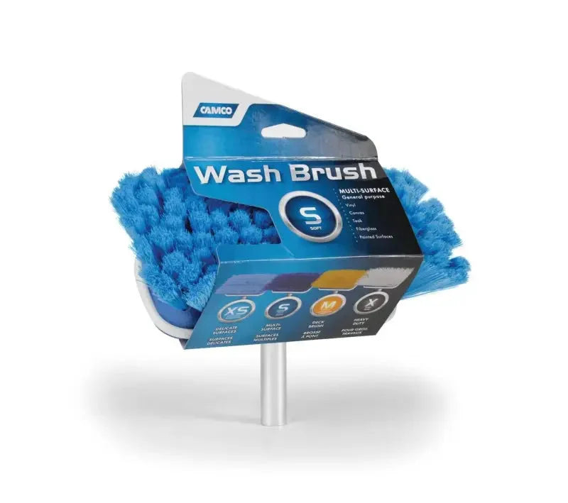 41922 Camco Car Wash Brush 7 Inch Rectangular Brush Head