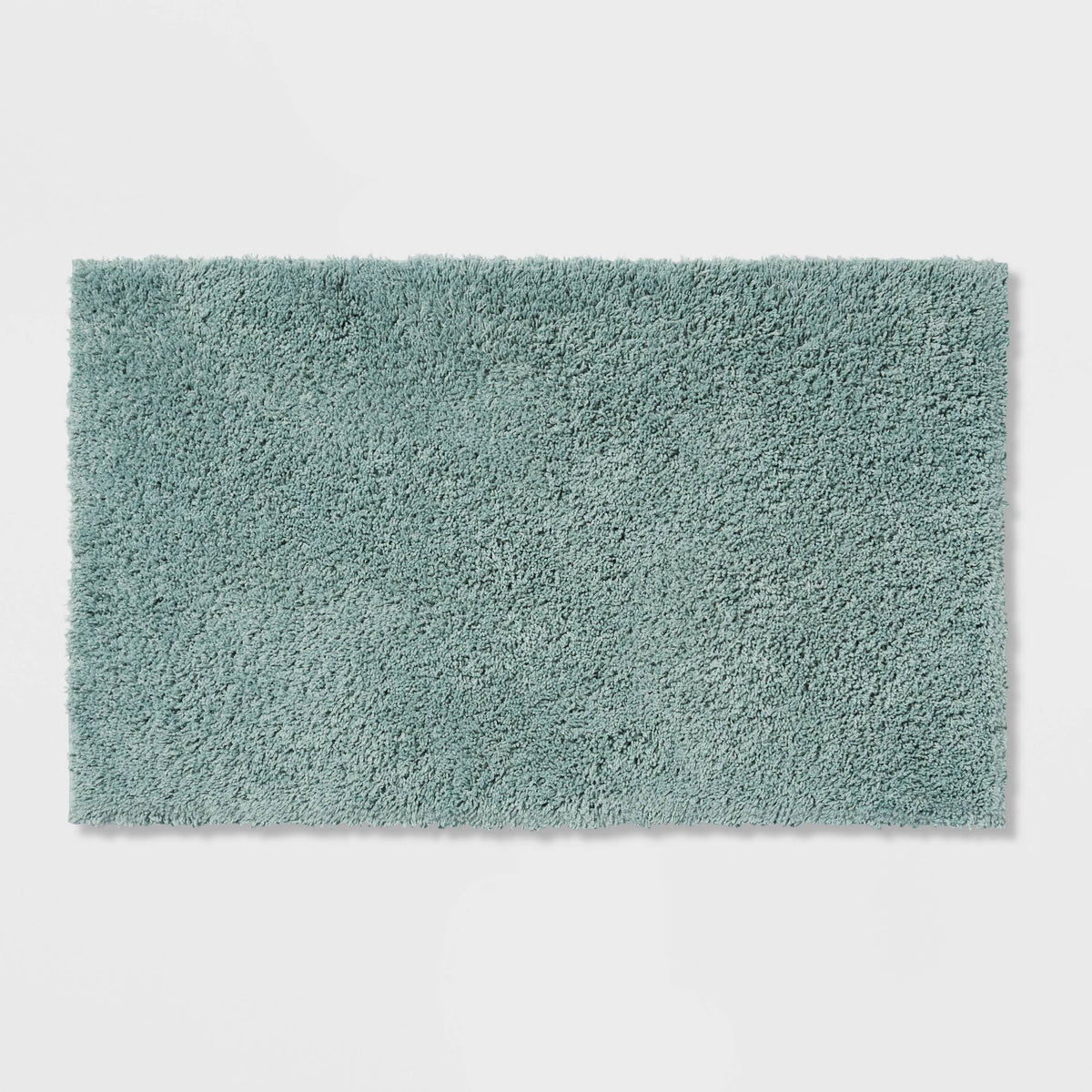20"x34" Antimicrobial Bath Rug Aqua - Threshold - Product image 1