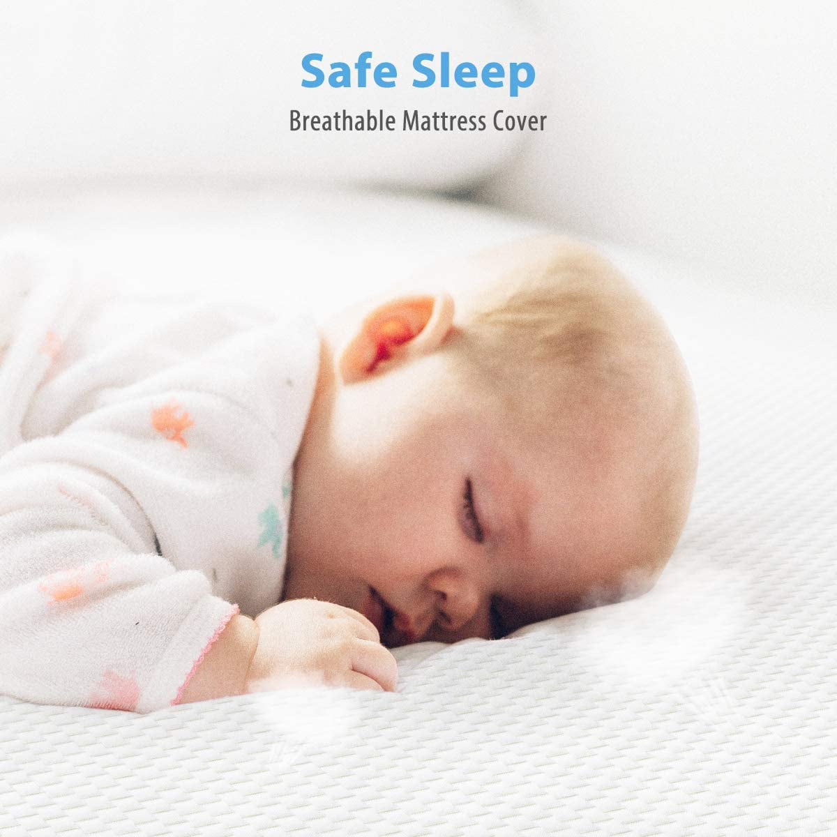 Dual Sided Crib and Toddler Mattress. 6 inch 2-in-1 Foam Baby Mattress for Standard Full Size Crib - Product image 3
