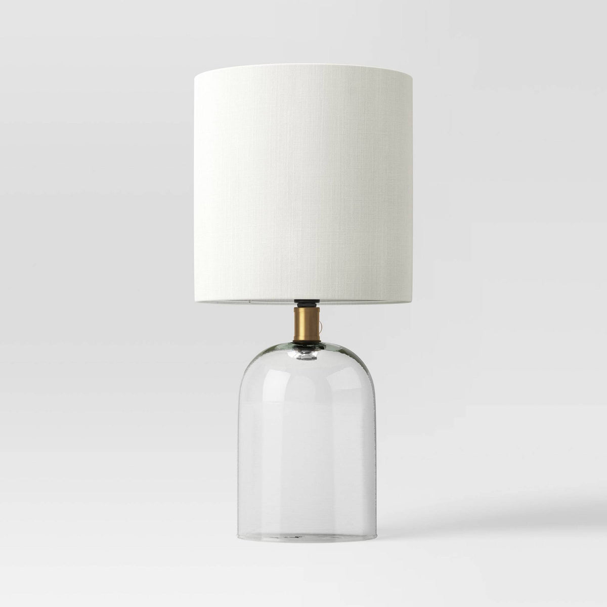 Glass Cylinder Mini Table Lamp Clear (Includes LED Light Bulb) - Threshold - Product image 1