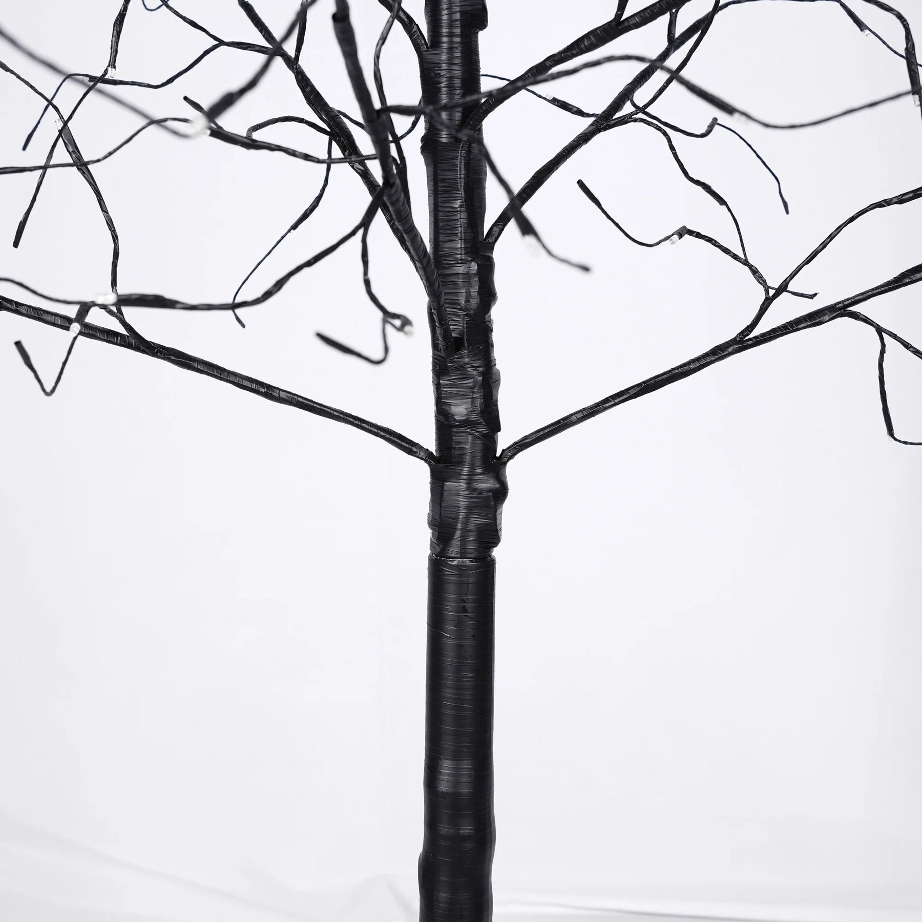 AECOJOY 3 Pac Christmas Tree with Purple Lights, 4FT 5FT and 6FT, Lighted Black Tree for Halloween - Product image 12