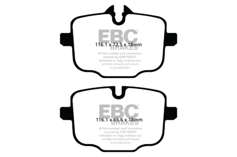 EBC - Rear Greenstuff Pad PN DP22089