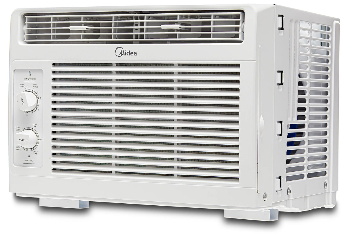 Midea 5, 000 BTU 150 Sq Ft Mechanical Window Air Conditioner, White, MAW05M1WWT, New