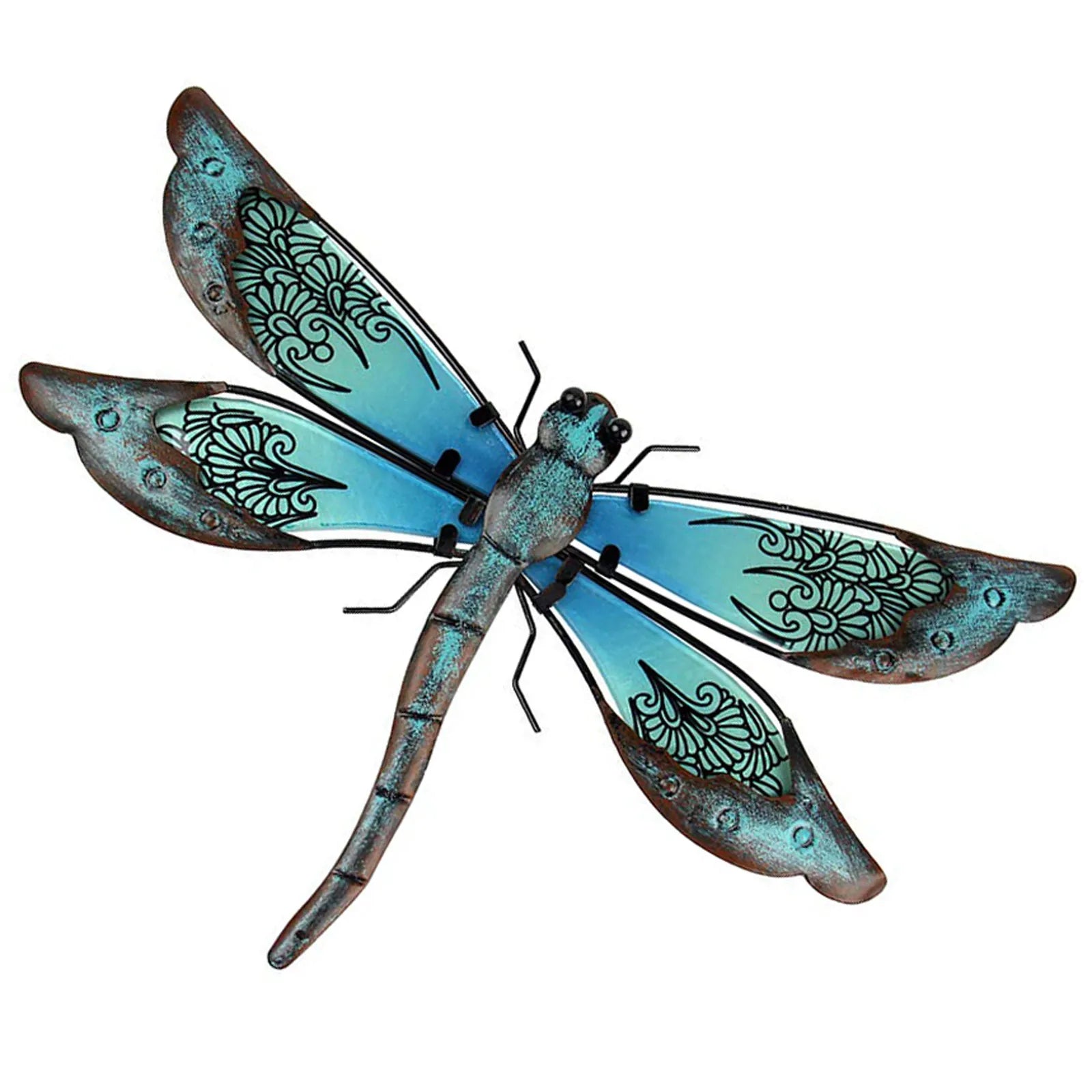 Large dragonfly wall decor-rustic dragonfly metal wall art - Product image 3