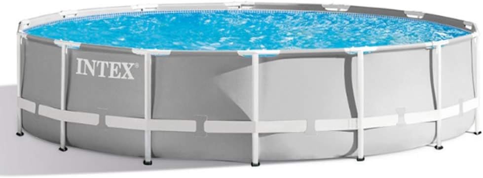 Intex swimming pool prism frame round tubular (ø)3.05 x (h)0.76m