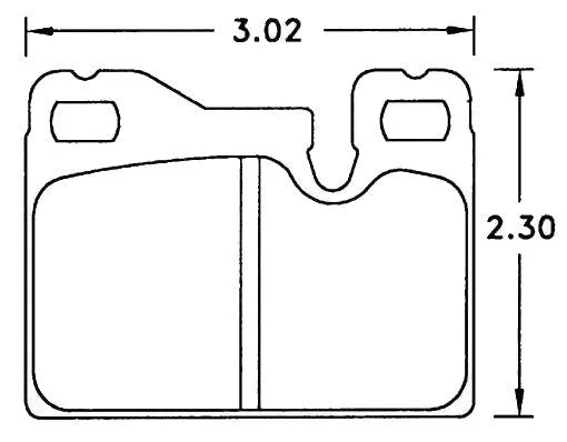 Hawk Performance HB198 Series Brake Pad