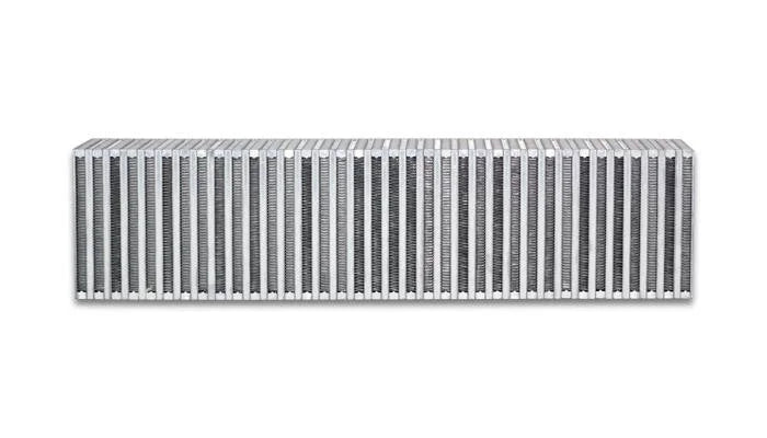 Vibrant Vertical Flow Intercooler 27in Wide x 6in Height x 4.5in Thick