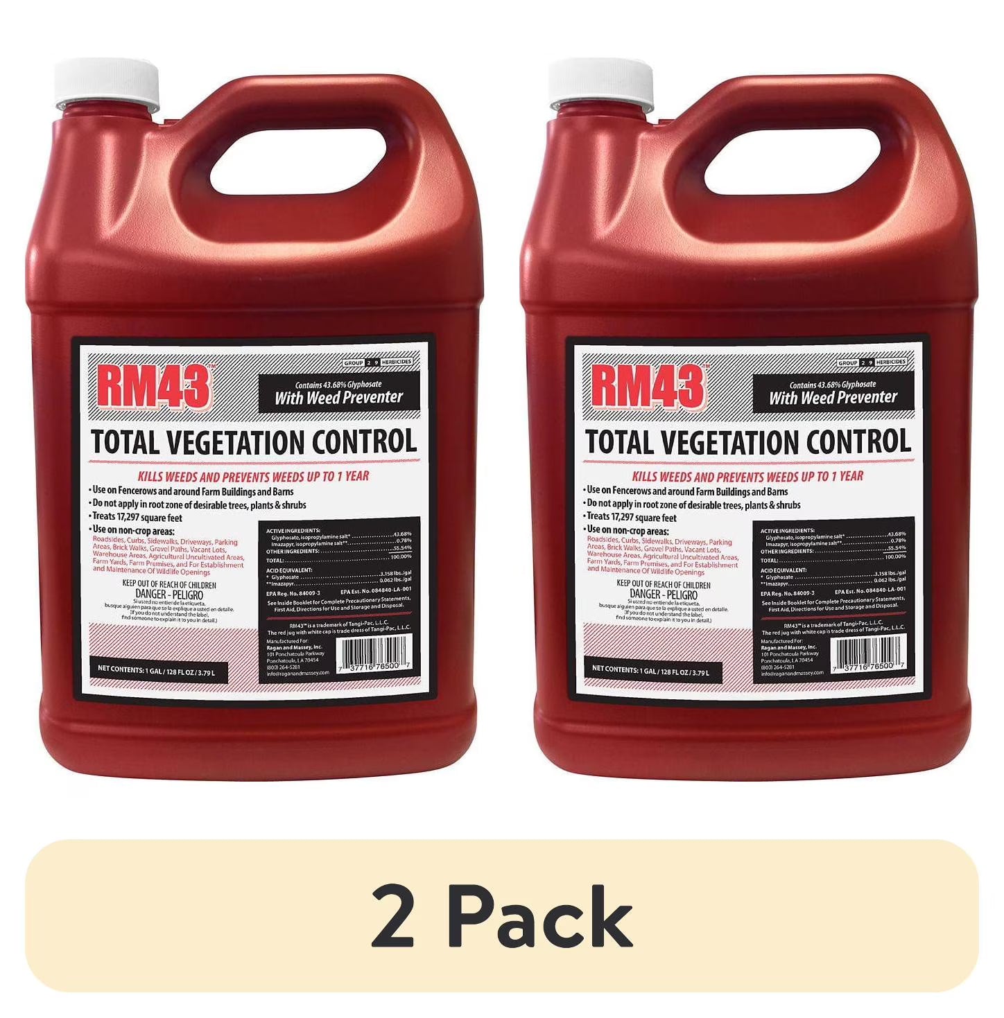 RM43 Total Vegetation Control, (128 oz) - 1 Gallon - Product image 4