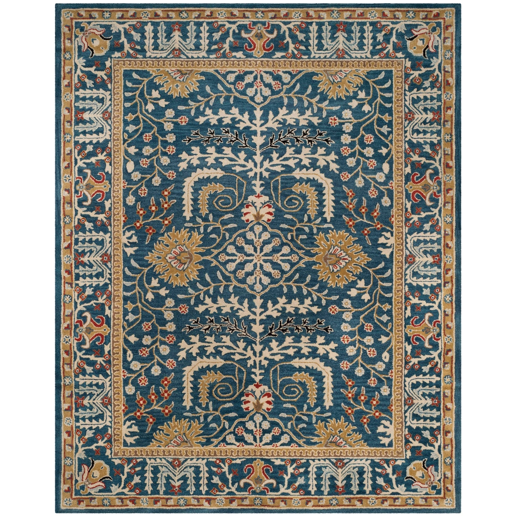 Safavieh Antiquity AT64B Dark Blue - Multi 8' x 10' Area Rug - Product image 1