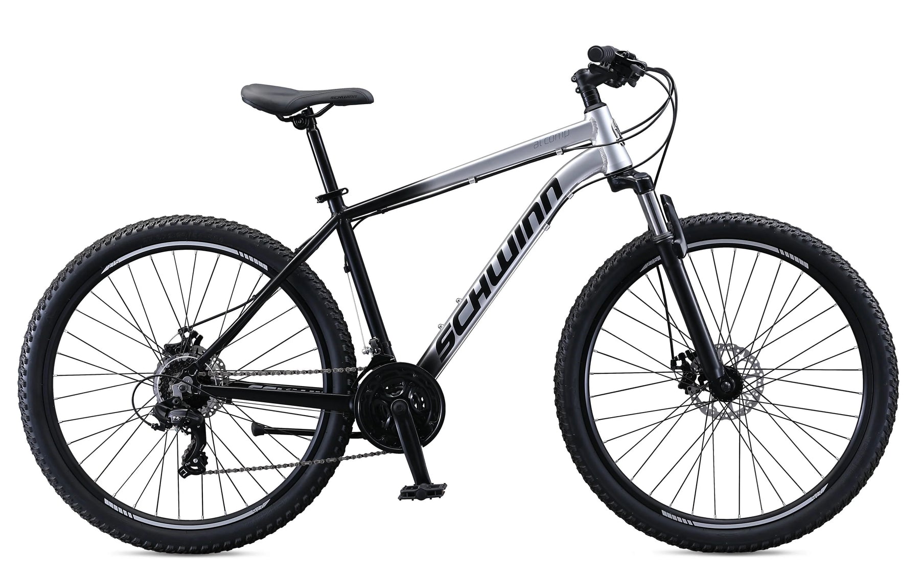 Schwinn AL Comp 27.5 in Men'S Mountain Bike, 21 Speed Adult Bicycle, Grey - Product image 8