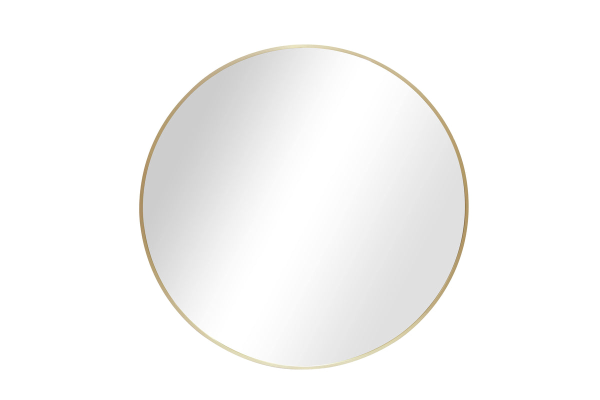 Better Homes & Gardens Round Wall Mirror - Gold - 28 in - Product image 1
