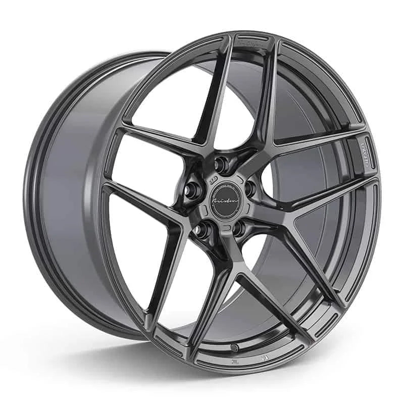 Brixton Forged RF7 20" Porsche 718 Cayman/Boxter Fitment - Satin Gunmetal