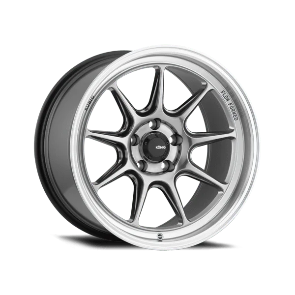Konig Countergram 18" 5x100 Hyper Chrome/Machined Lip