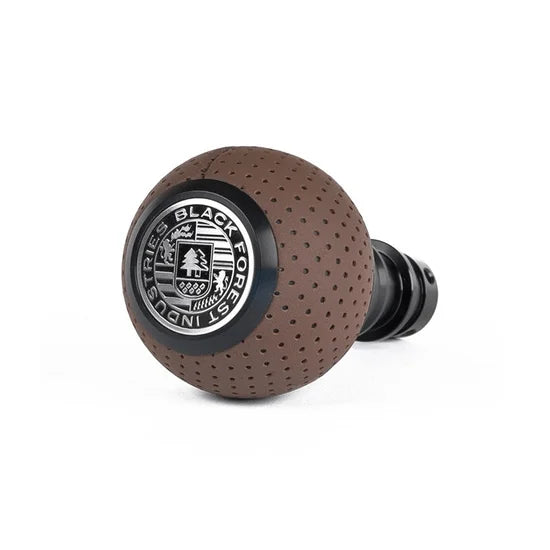 BFI GS2 Heavy Weight Shift Knob - Nougat Brown Air Leather (MINI Fitment)