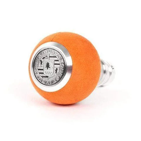 BFI GS2 Heavy Weight Shift Knob - Orange Alcantara (Porsche 964-997 Fitment)