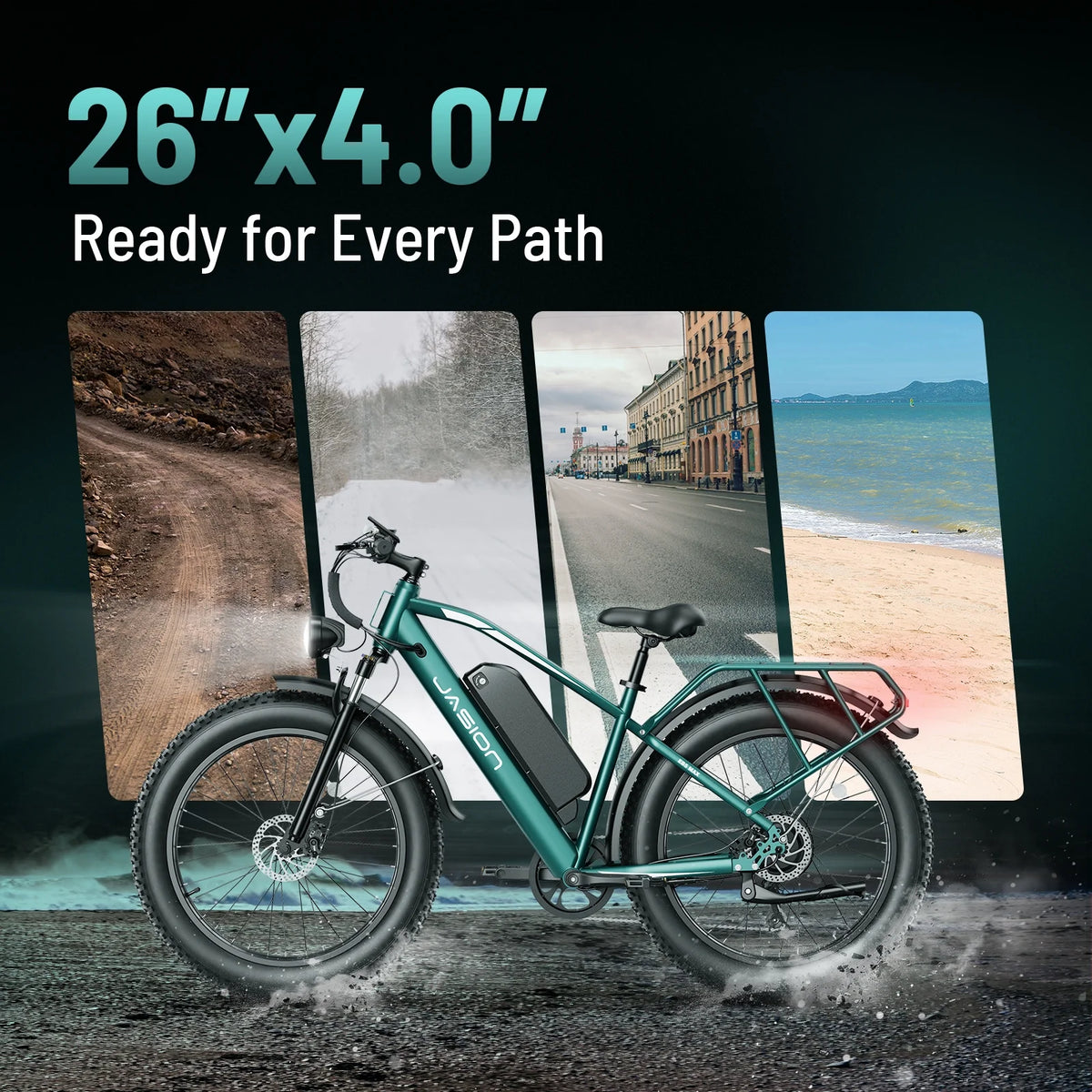 Jasion EB5 MAX Electric Bike for Adults, 750W Electric Mountain Bike with 48V 15ah Battery - Product image 19