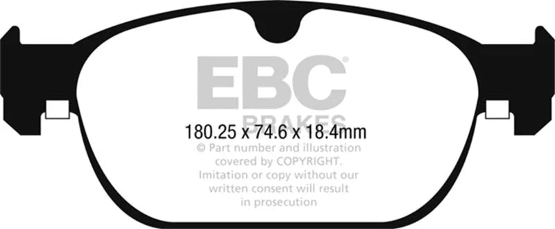 EBC - Front Redstuff Pad PN DP32260C