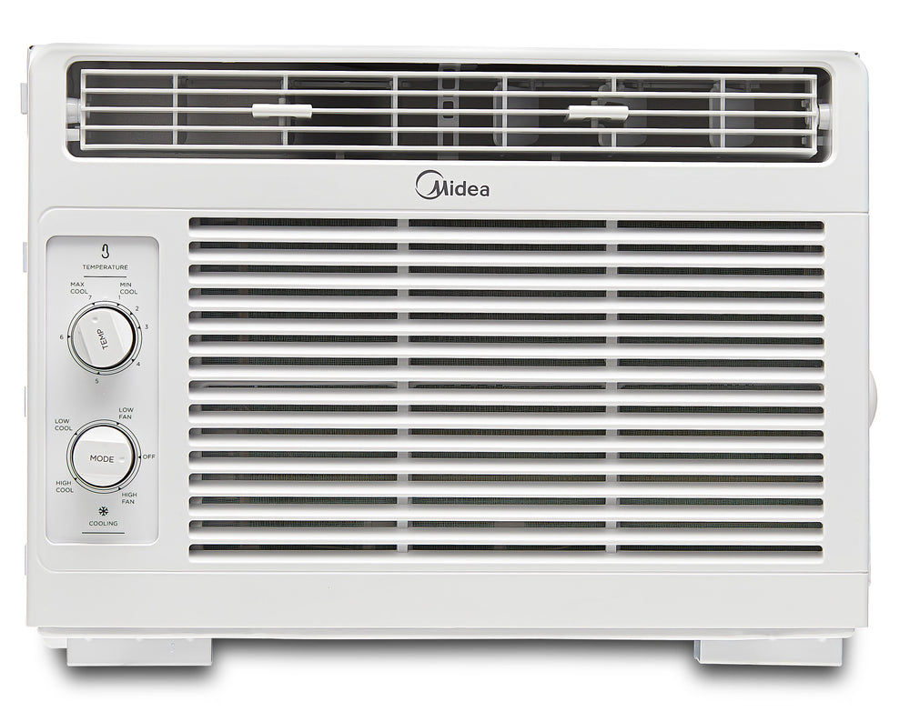 Midea 5, 000 BTU 150 Sq Ft Mechanical Window Air Conditioner, White, MAW05M1WWT, New