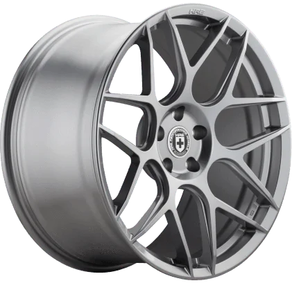 HRE FF01 Audi R8 Staggered (19" Front/20" Rear) Fitment - Liquid Silver