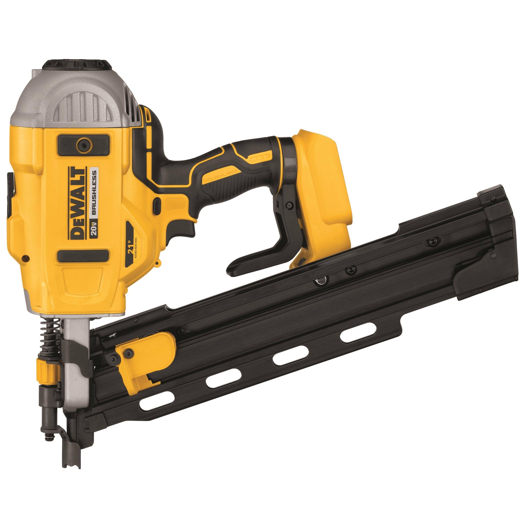 DeWalt 20V Max 21 Cordless Framing Nailer. Plastic. Collated DCN21PLB-Instock - Product image 1