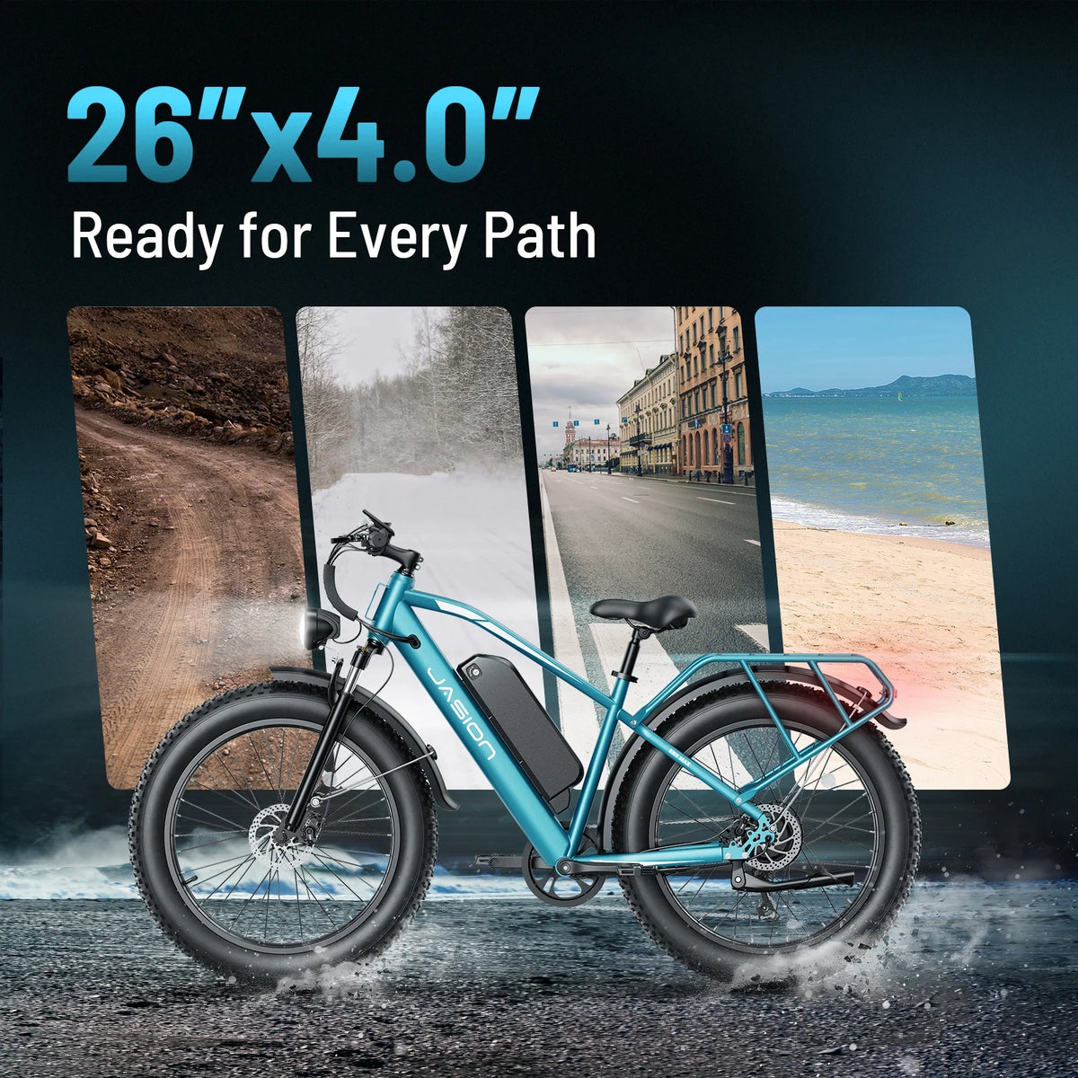 Jasion EB5 MAX Electric Bike for Adults, 750W Electric Mountain Bike with 48V 15ah Battery - Product image 13