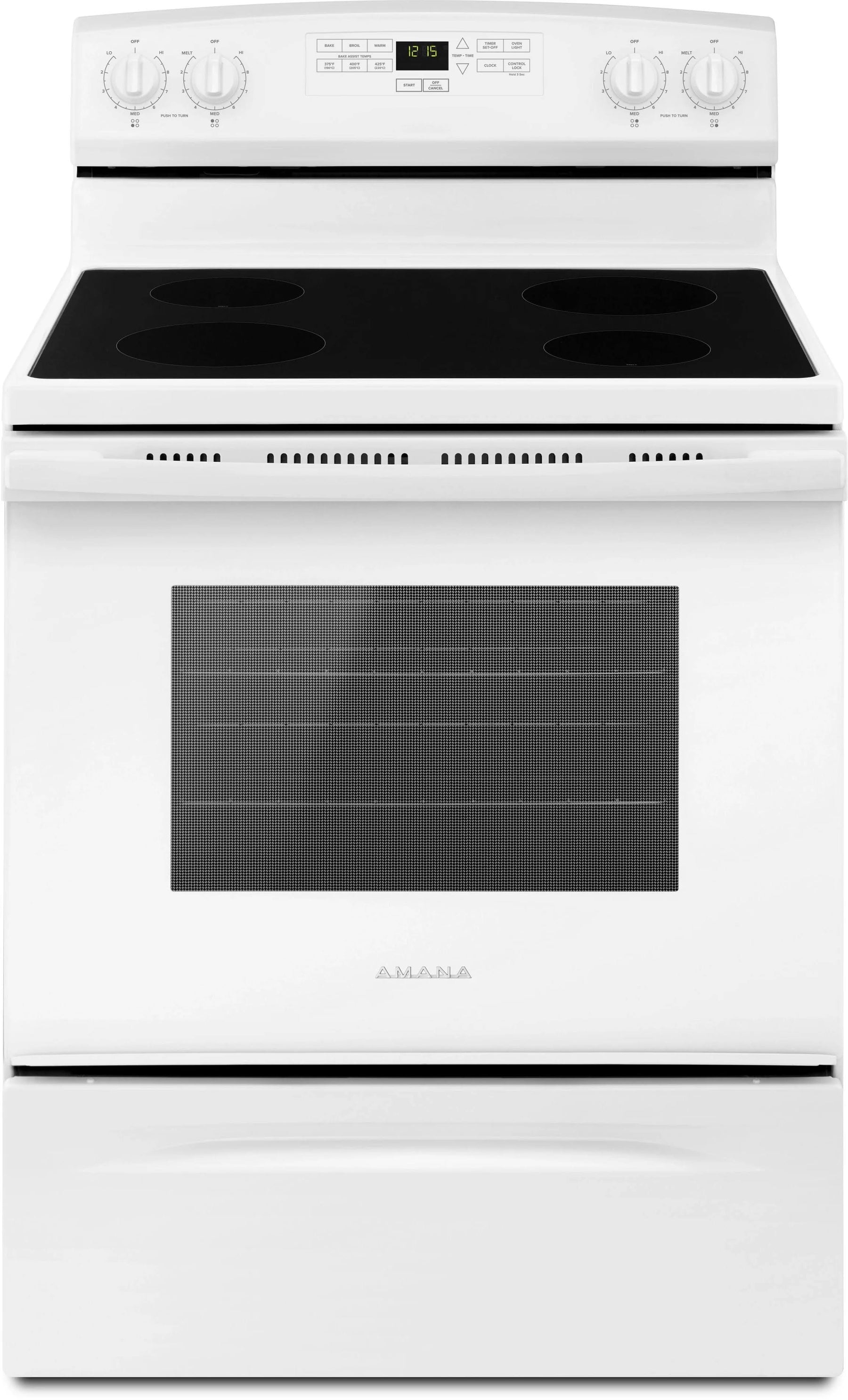 Amana 30" White Electric Range with Extra-Large Oven Window - Product image 1