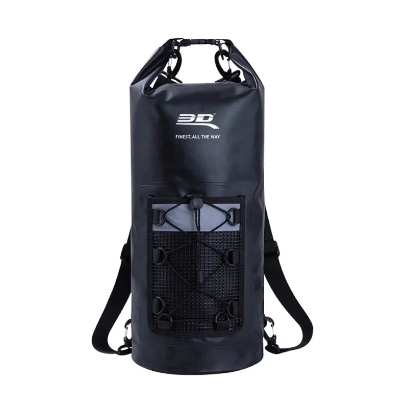 3D MAXpider 6117-09 - Roll-Top Dry Bag Backpack - Black