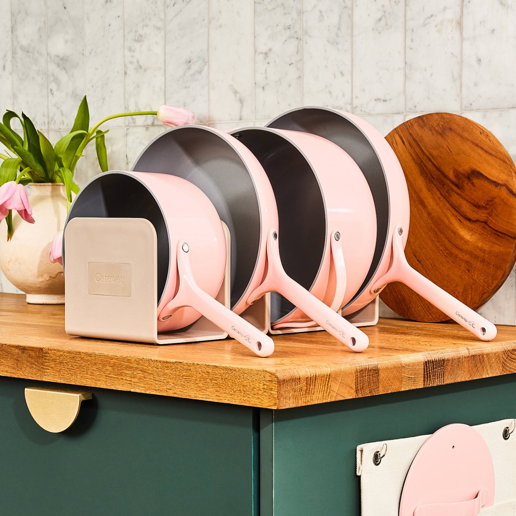 Caraway x Tan France Monochrome Cookware Set in Blush - Product image 1