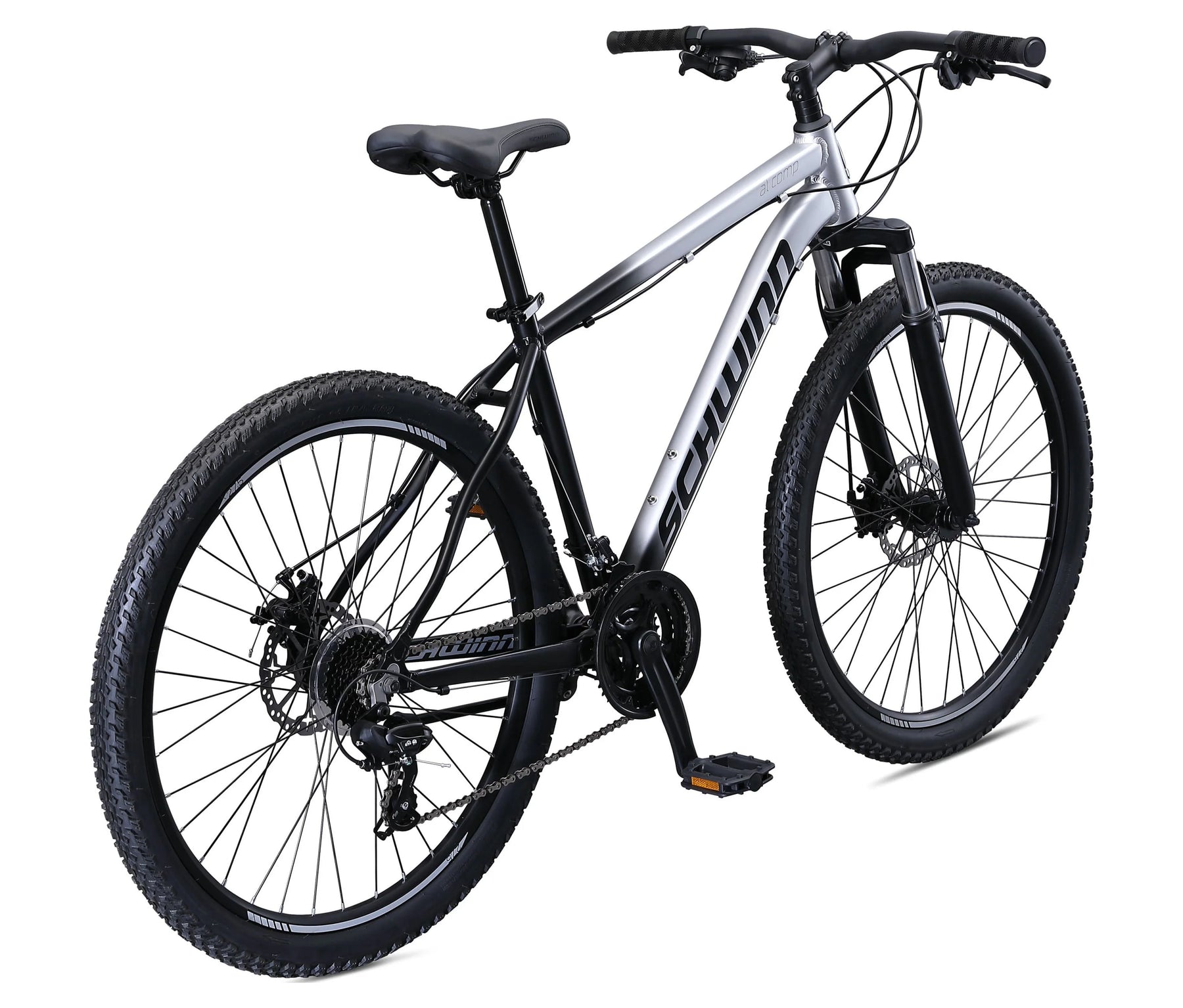 Schwinn AL Comp 27.5 in Men'S Mountain Bike, 21 Speed Adult Bicycle, Grey - Product image 7