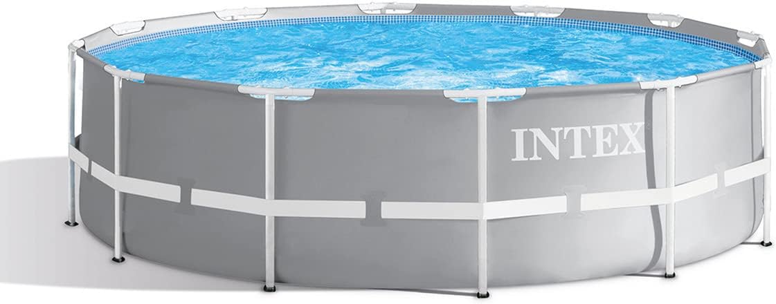 Intex swimming pool prism frame round tubular (ø)3.05 x (h)0.76m
