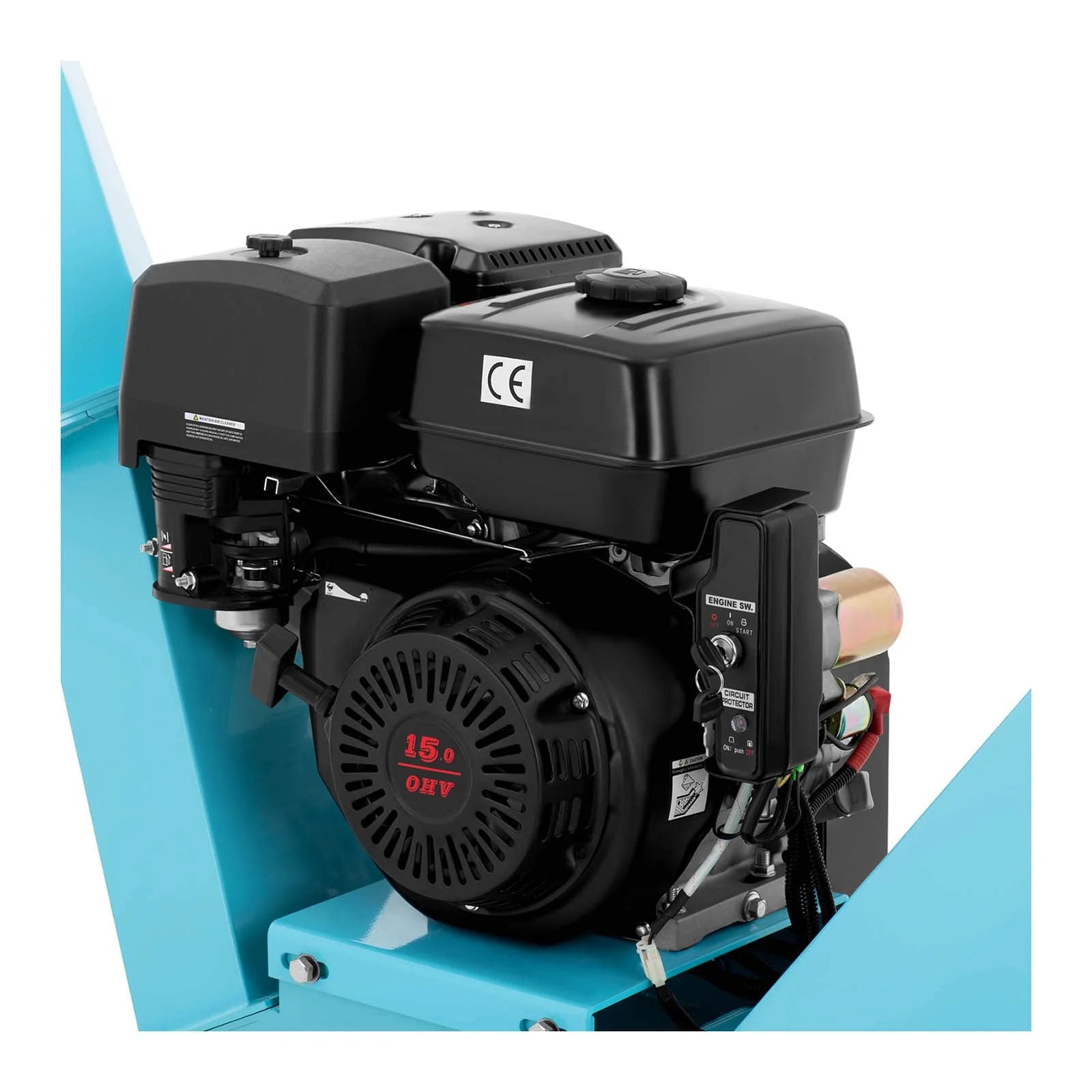 7 HP petrol shredder Cutting width 50 mm Wood shredder 14_0007476 -