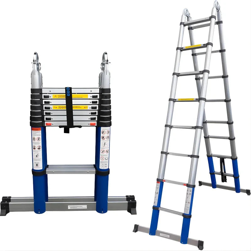 Portable and Folding Telescopic Ladder 5-8M -