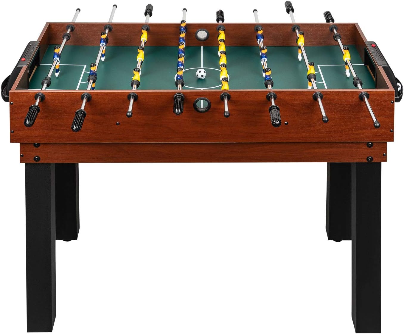 shelfmade Multifunction Games Table, Children's Table Football, Mini Wooden Table Football, Convertible Billiards, Mini Ping Pong Table - Adult Multigames Table - 10 Games in 1