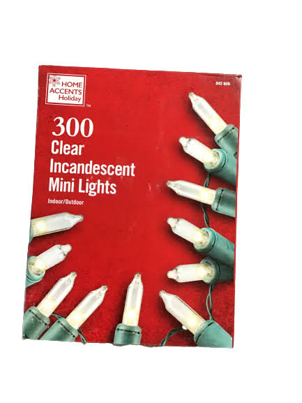 Home Accents 300 Clear Incandescent Mini Lights - Product image 1