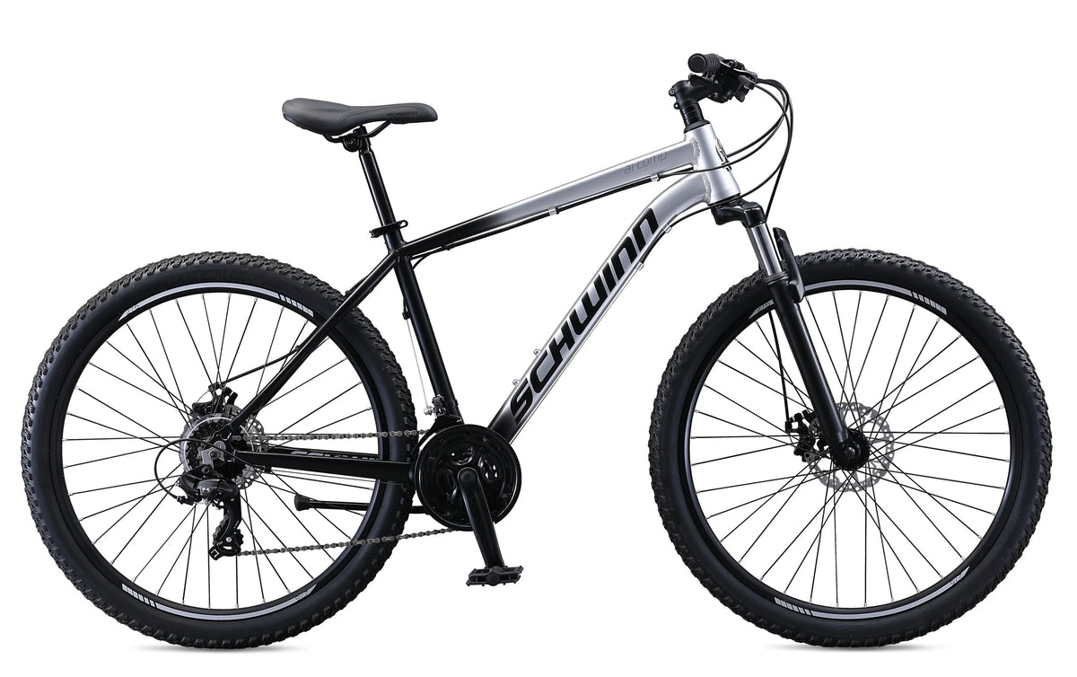 Schwinn AL Comp 27.5 in Men'S Mountain Bike, 21 Speed Adult Bicycle, Grey - Product image 8