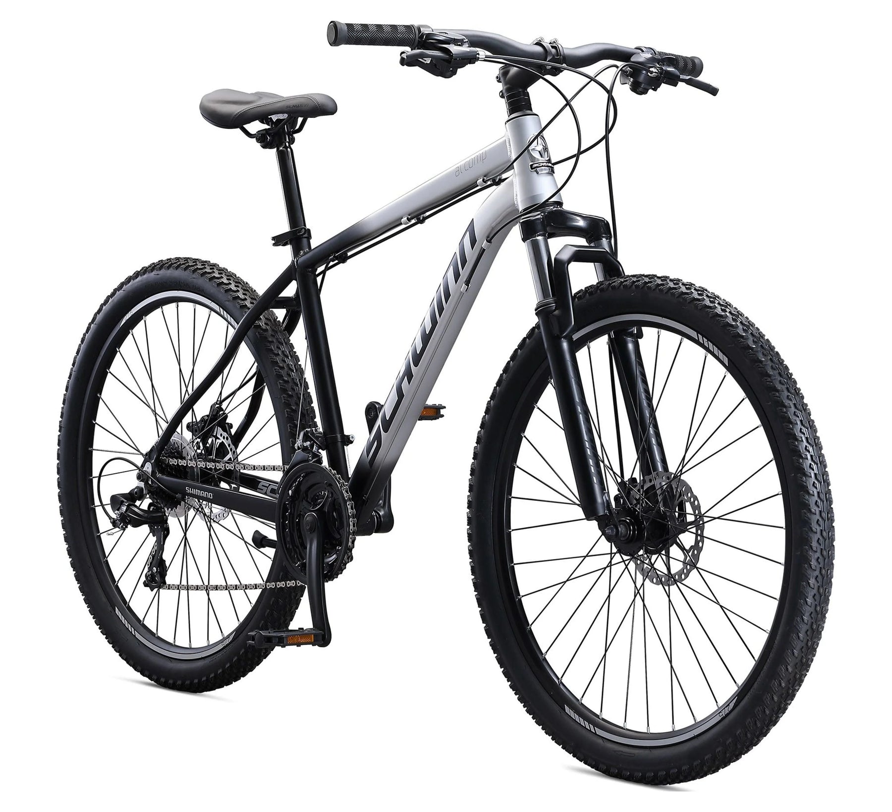 Schwinn AL Comp 27.5 in Men'S Mountain Bike, 21 Speed Adult Bicycle, Grey - Product image 1
