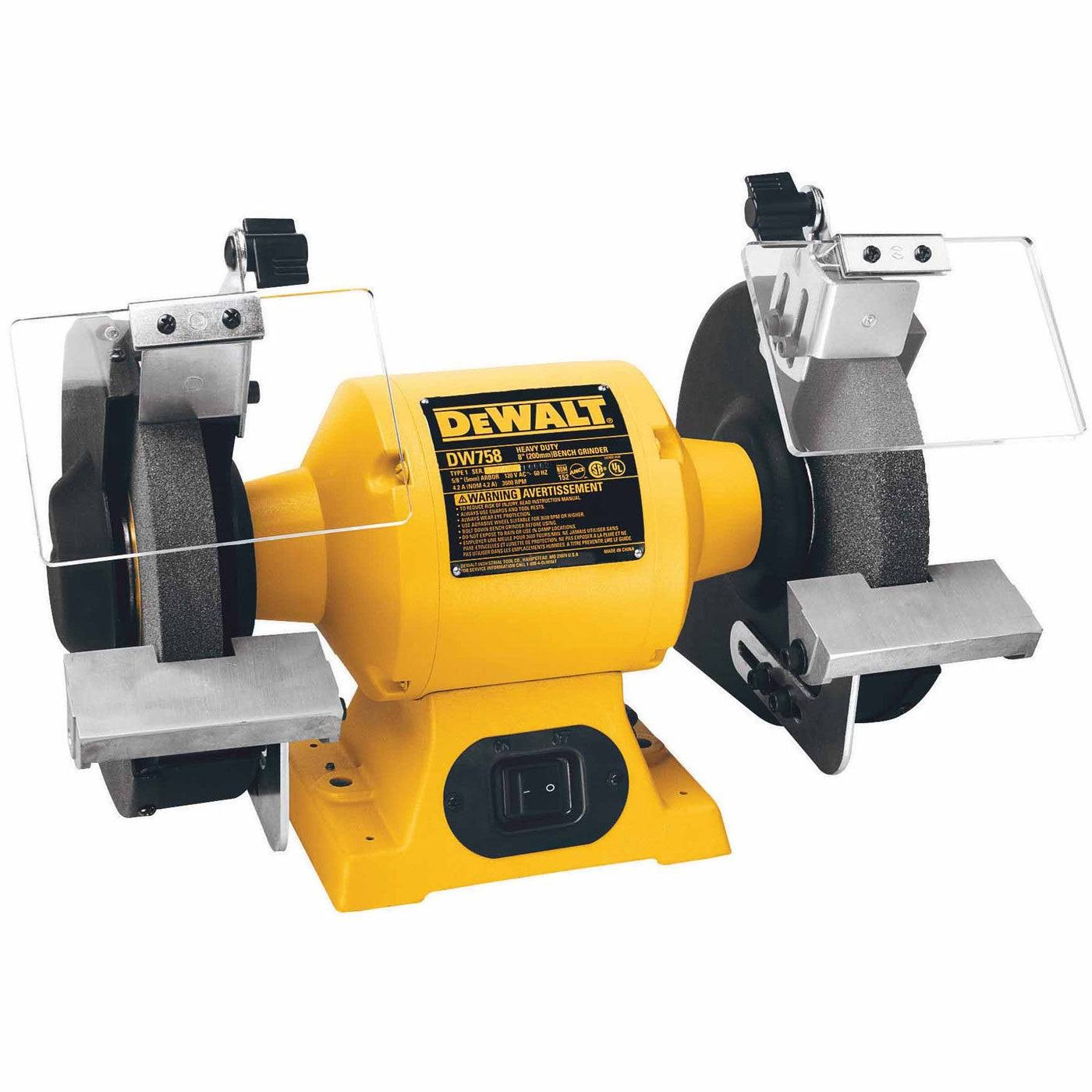 DeWalt DW758 8 in Bench Grinder - Product image 1