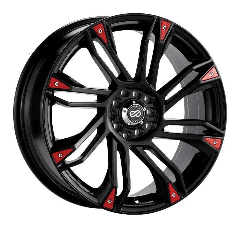 Enkei GW8 18" 4x100/108 Black/Red