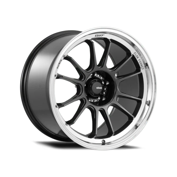 Konig Hypergram 18" 5x108 Metallic Carbon W/ Machined Lip