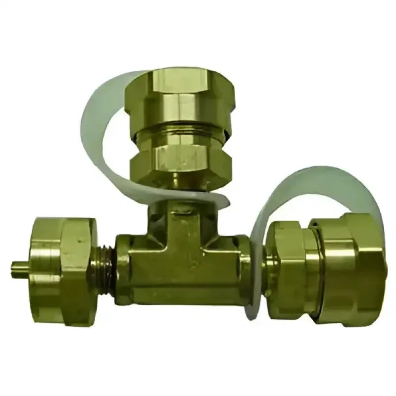 Marshall Add-A-Tee Propane Adapter ME414P - 1-20 Female to 1-20 Male Adapter